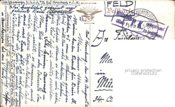 Verlag Primus Nr. 3016 Adolf Hering Feldblumen Kinder – Bild 2