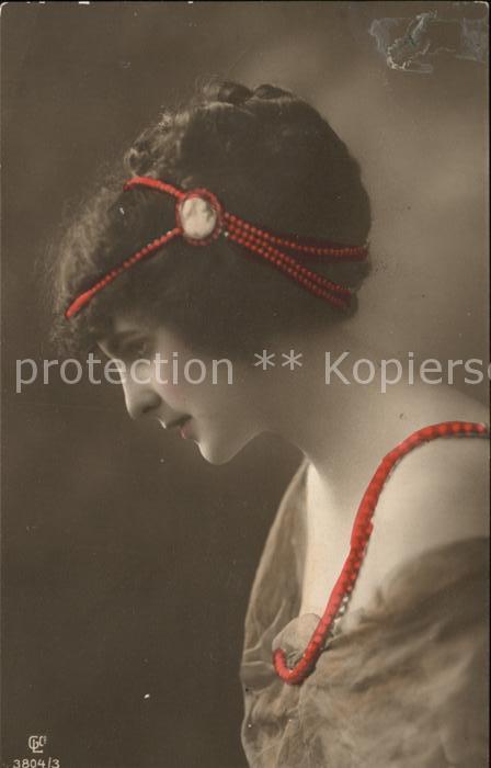 Foto GLCo Nr. 3804/3 Frau Haarschmuck