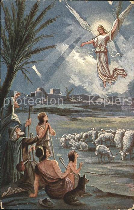 Religion Schutzengel Hirte Schafe Hund Komet