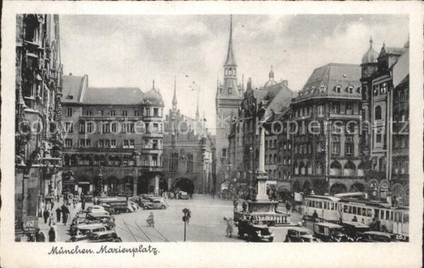 Strassenbahn München Marienplatz