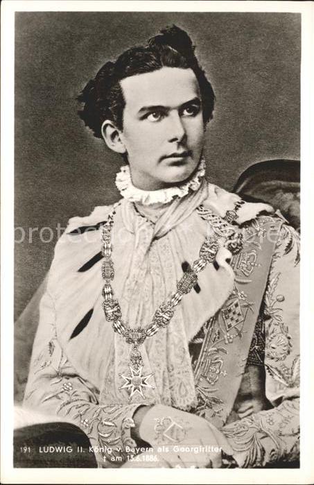 Adel Bayern Ludwig II. Georgritter