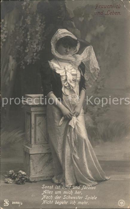 Foto NPG Nr. 2082/2 Frau Mode Frauenlieb und Leben G