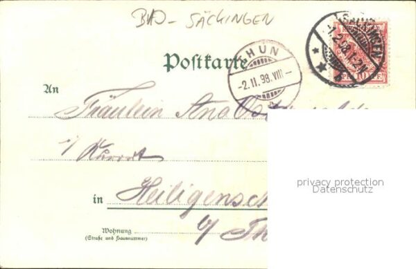 Trompeter Scheffel Bad Säckingen Litho – Bild 2