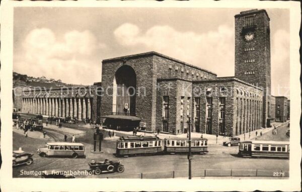 Strassenbahn Stuttgart Hauptbahnhof