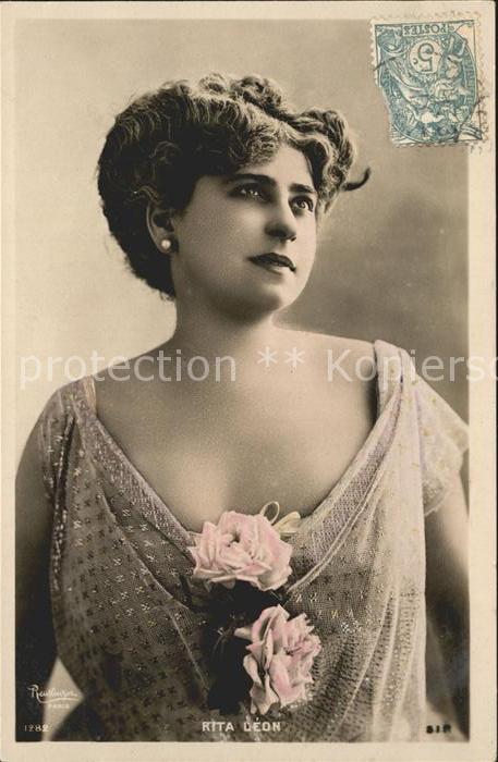 Foto Reutlinger Paris Nr. 1282 Rita Leon