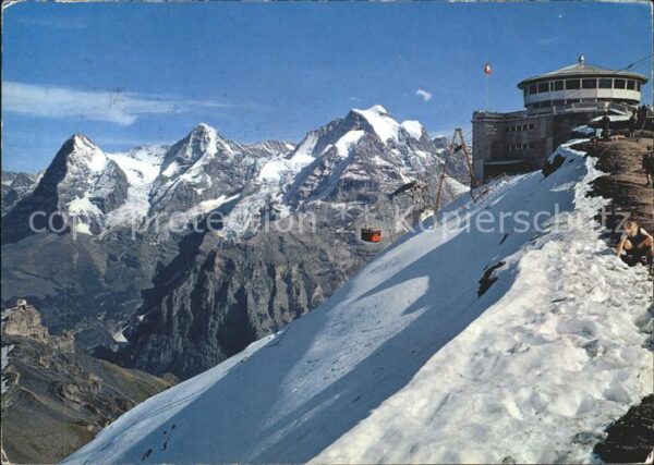 Seilbahn Schilthorn Mürren Gipfelstation Drehres