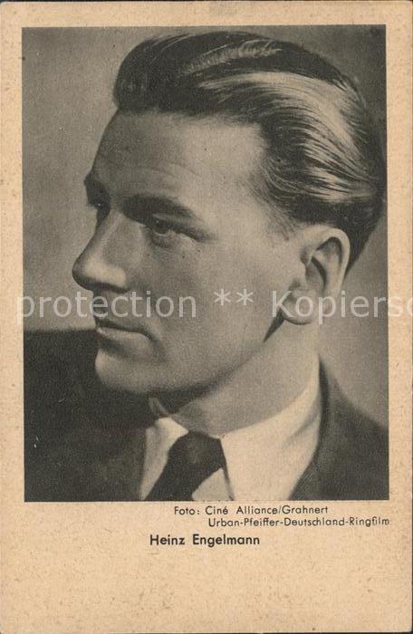 Schauspieler Heinz Engelmann