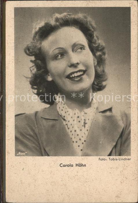 Schauspieler Carola Höhn Foto-Tobis-Lindner