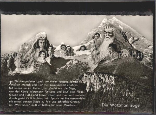 Berggesichter Watzmannsage