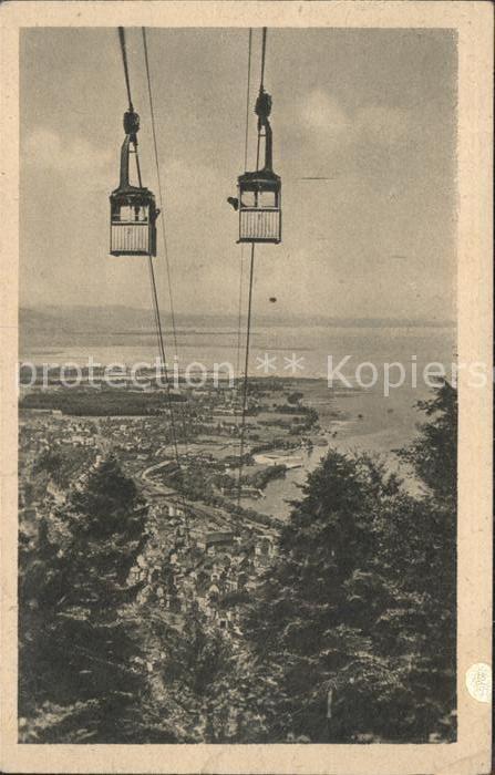 Seilbahn Pfänder Bregenz am Bodensee