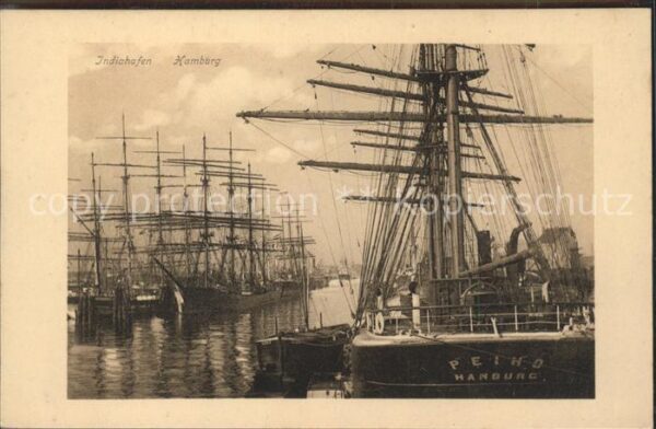 Segelschiffe Indiahafen Hamburg