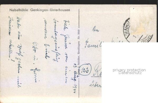 Hoehlen Caves Grottes Nebelhöhle Genkingen-Unterhausen – Bild 2