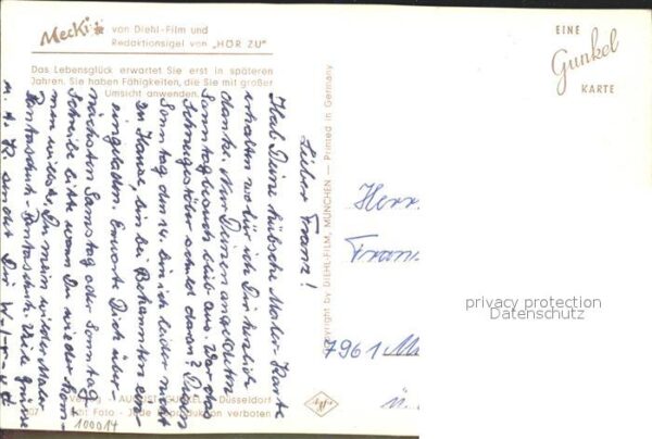 Mecki Nr. 507 Sternzeichen Krebs – Bild 2