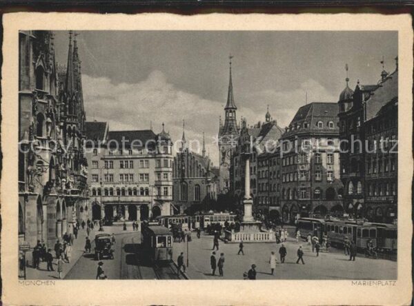 Strassenbahn München Marienplatz