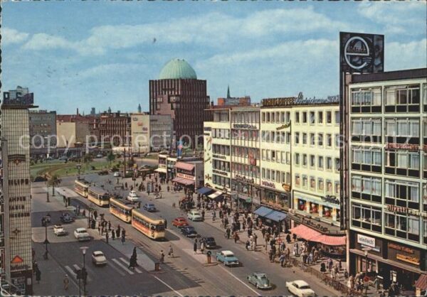 Strassenbahn Hannover Georgstrasse Anzeigerhochhaus