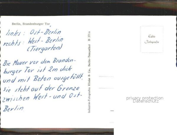 Brandenburgertor Berlin – Bild 2