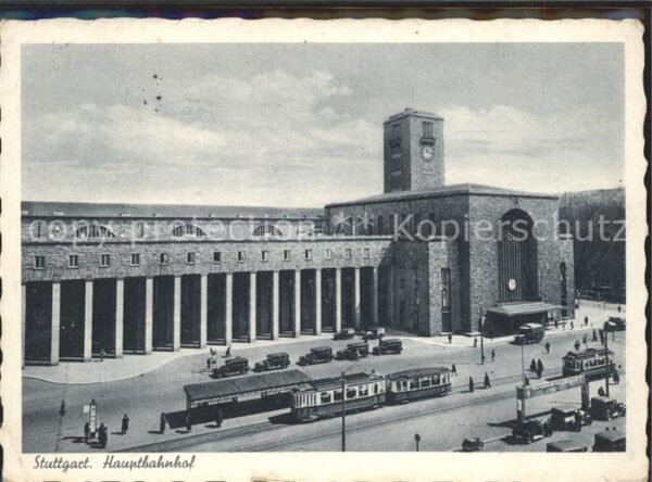 Strassenbahn Stuttgart Hauptbahnhof