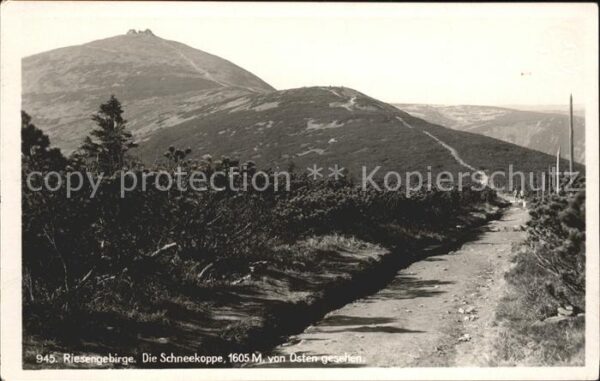 Schneekoppe Snezka Riesengebirge