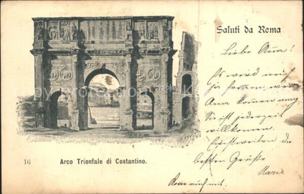 Roma Rom Arco Trionfale di Costantino