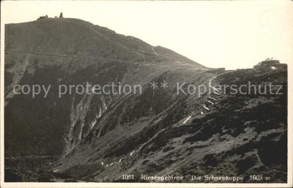 Schneekoppe Snezka Riesengebirge