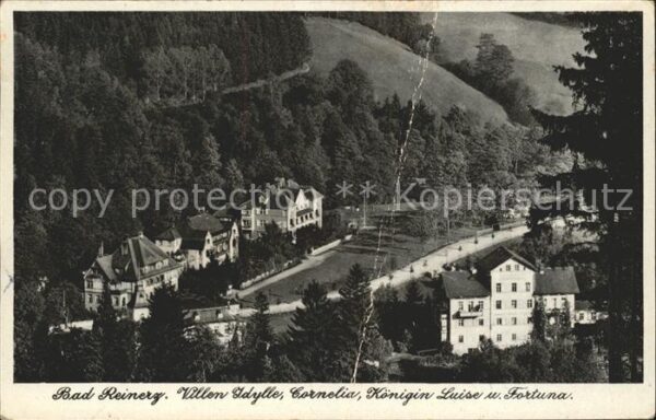 Bad Reinerz Niederschlesien Villen Idylle Gorneliz Königin Luise Fo