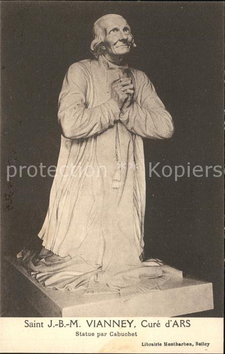 Skulpturen Saint J. B. M. Vianney Cure d_ Ars