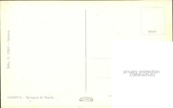 Genova Genua Liguria Hafen Spiaggia Sturla – Bild 2