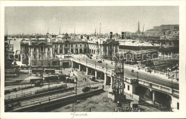 Genova Genua Liguria Stazione Maritlima
