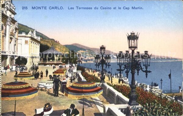Monte-Carlo Terrasse Casino Cap Martin