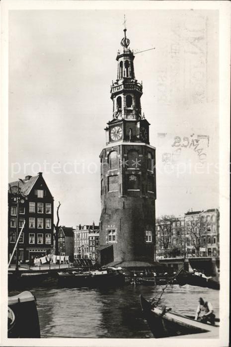 Amsterdam Niederlande Montelbaanstoren
