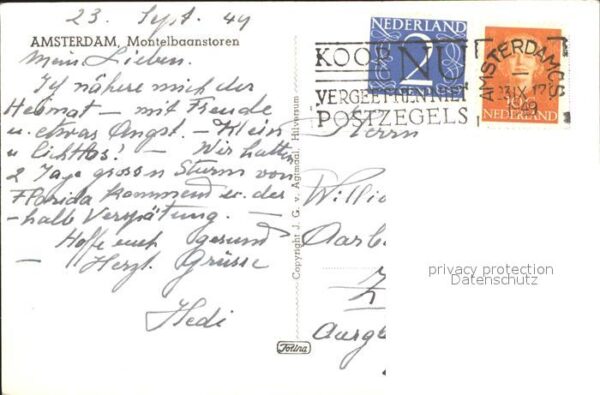 Amsterdam Niederlande Montelbaanstoren – Bild 2