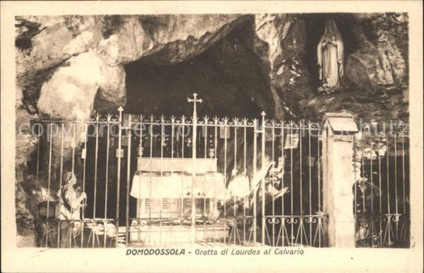 Domodossola Grotta Lourdes Calvario