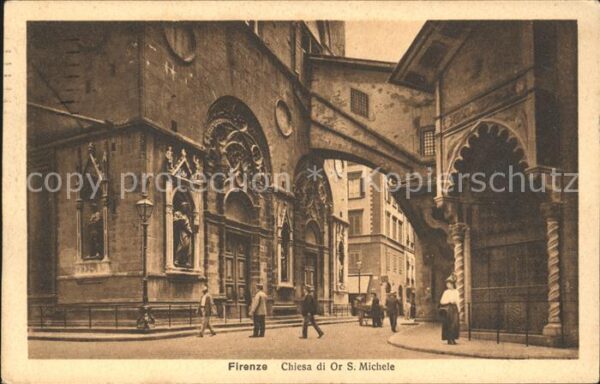 Firenze Florenz Chiesa di Or S Michele