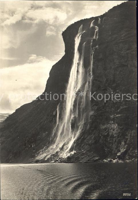 Geiranger syv söstre Fjord
