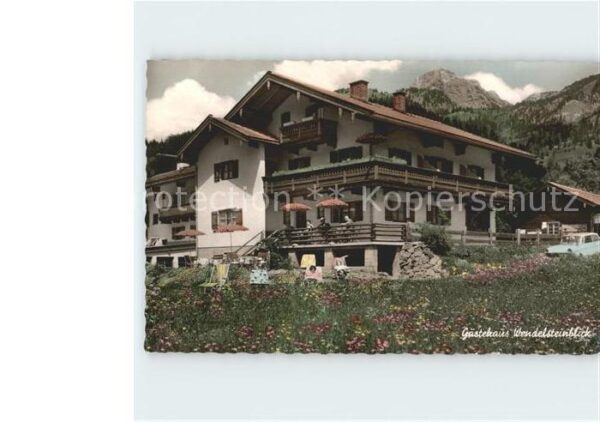 Bayrischzell Gästehaus Wendelsteinblick Bahnpost