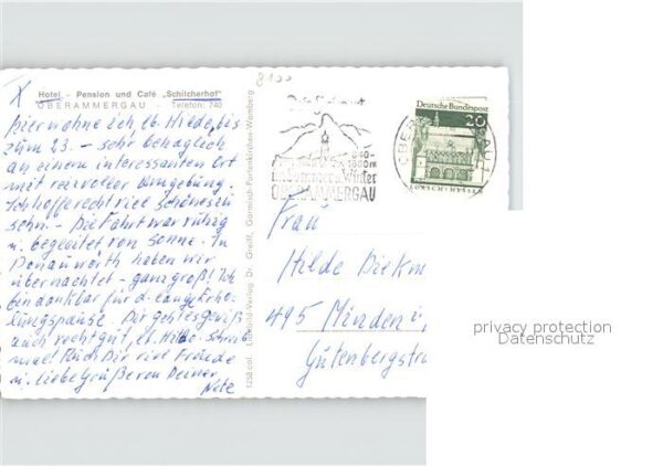 Oberammergau Hotel Pension Cafe Schilcherhof – Bild 2