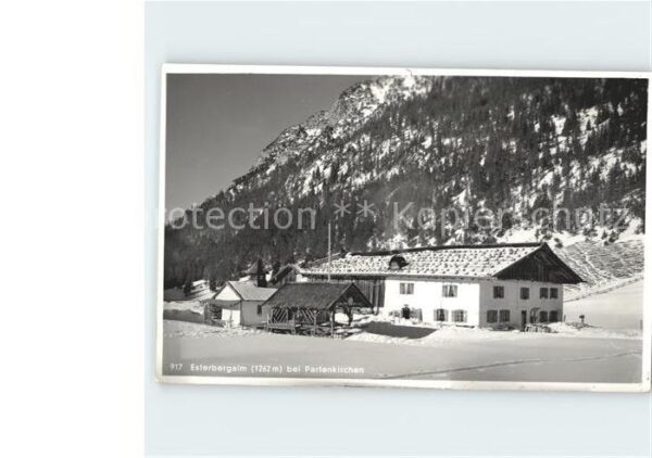 Partenkirchen Esterbergalm im Winter