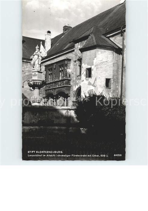 Klosterneuburg Stift Leopoldshof im Altstift ehem. Für