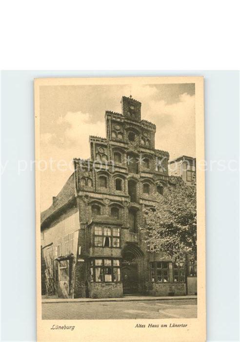 Lueneburg Altes Haus am Lünertor Giebel