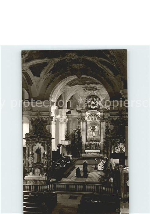 Beuron Donautal Erzabtei Chor der Kirche zur Weihnachts
