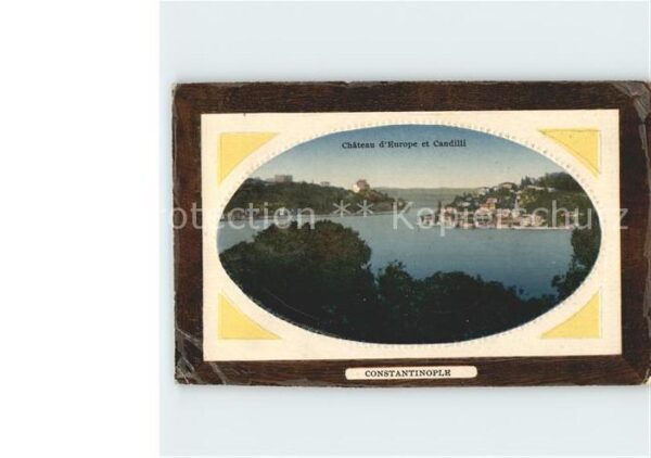 Constantinople Chateau d_Europe et Candilli Werbung De
