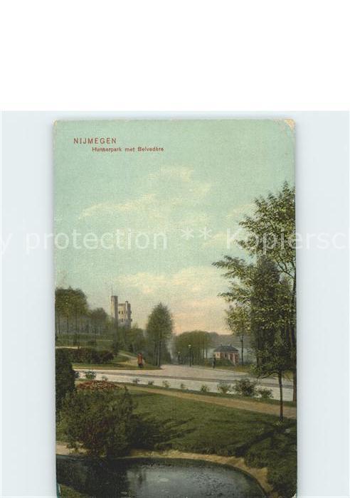 Nijmegen Hunnerpark met Belvedere