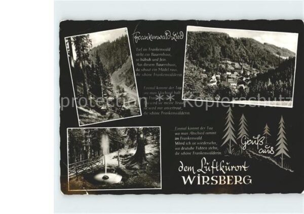 Wirsberg und Umgebung Luftkurort Frankenwald Lie