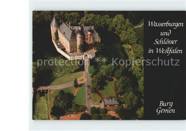 Gemen Burg Serie Wasserburgen und Schlösser i