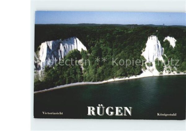 Ruegen Victoriasicht und Königsstuhl Kreideküs