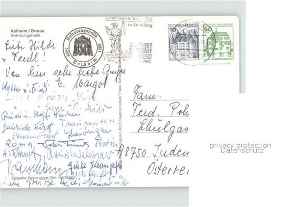 Kelheim Befreiungshalle Denkmal Fliegeraufnahme – Bild 2