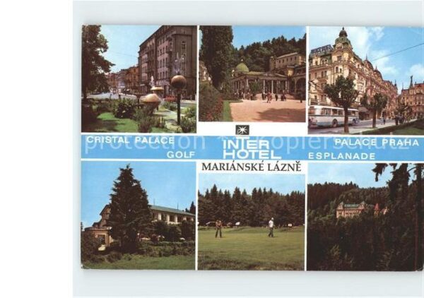 Marianske Lazne Cristal Palace Interhotel Palace Praha