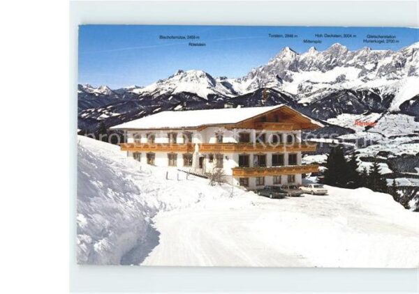 Pichl Schladming Alpenpension Raunerhof Winterpanorama A