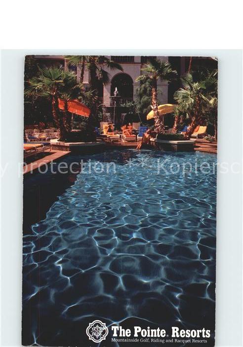 Phoenix Arizona The Pointe Resorts Hotel Swimming Pool