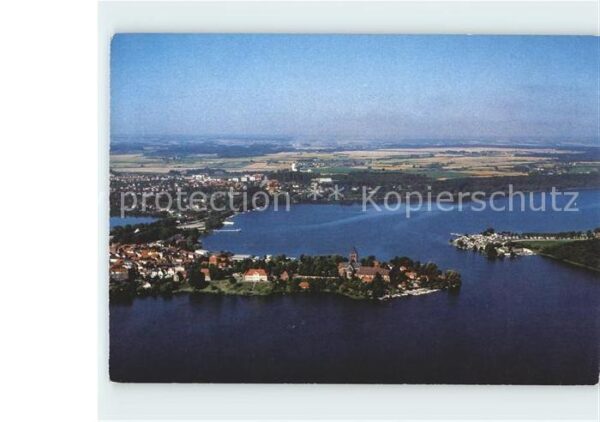 Ratzeburg Domhalbinsel Luftkurort Fliegeraufnahme